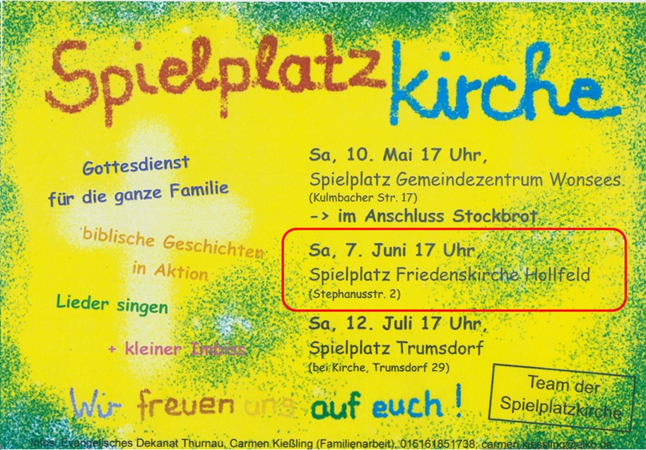 2025 06 07 Spielplatzkirche Hollfeld