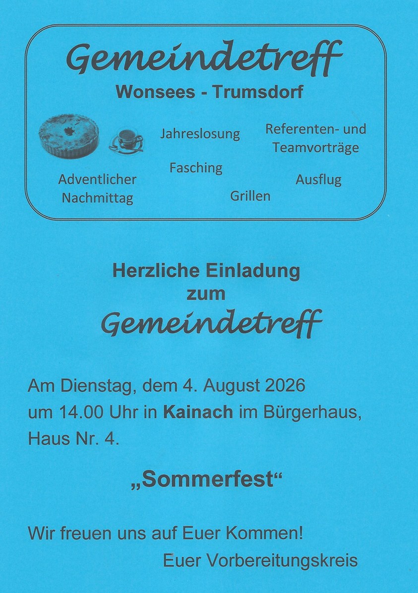 2026 08 04 Sommerfest Gemeindetreff