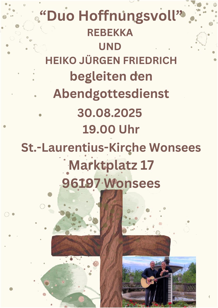2025 08 30 Konzert Duo Hoffnungsvoll