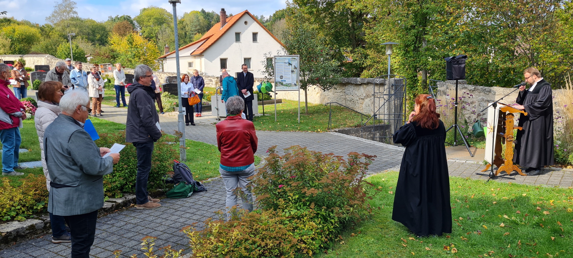 5 Gottesdienst zur Eroffnung des Lehrfriedhofs in Wonsees webversion